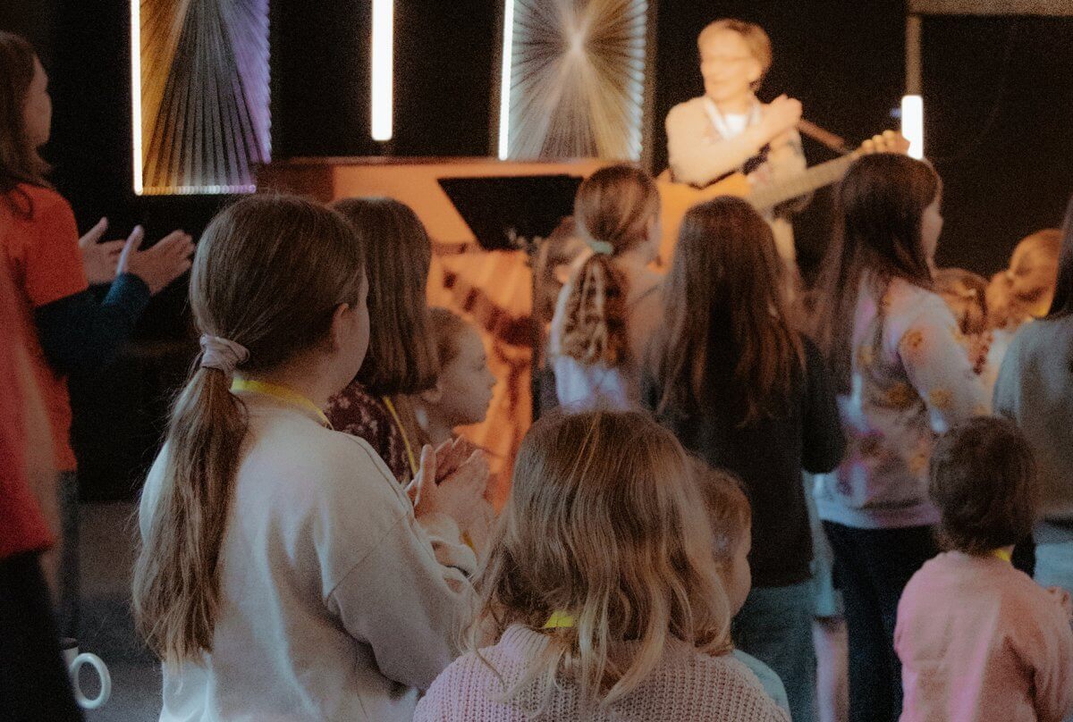 Kinder im Kindergottesdienst